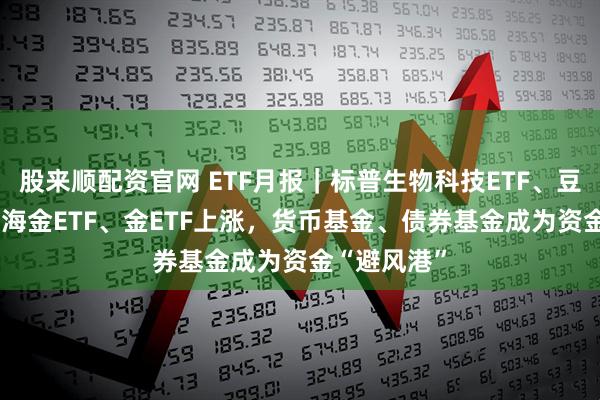 股来顺配资官网 ETF月报｜标普生物科技ETF、豆粕ETF、上海金ETF、金ETF上涨，货币基金、债券基金成为资金“避风港”