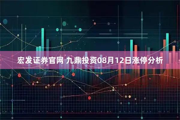 宏发证券官网 九鼎投资08月12日涨停分析
